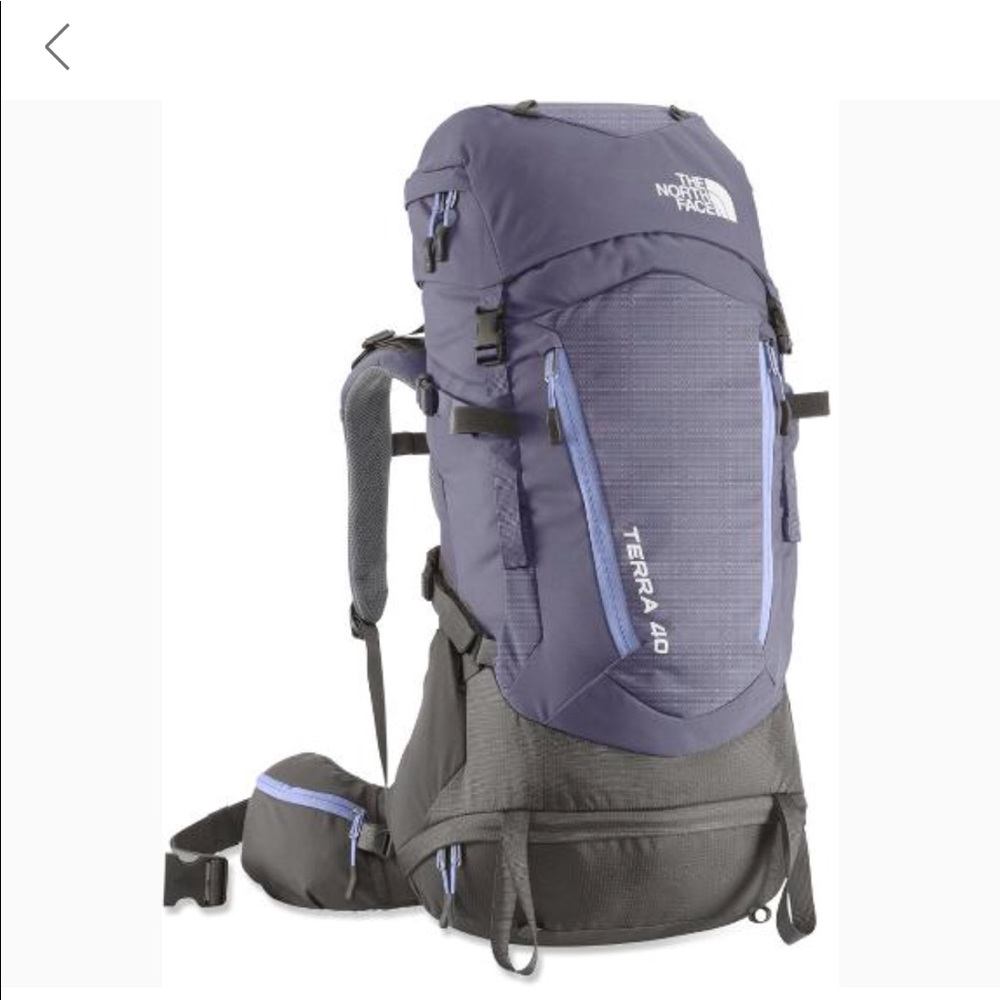 Like New North Face Terra 40 hiking backpack